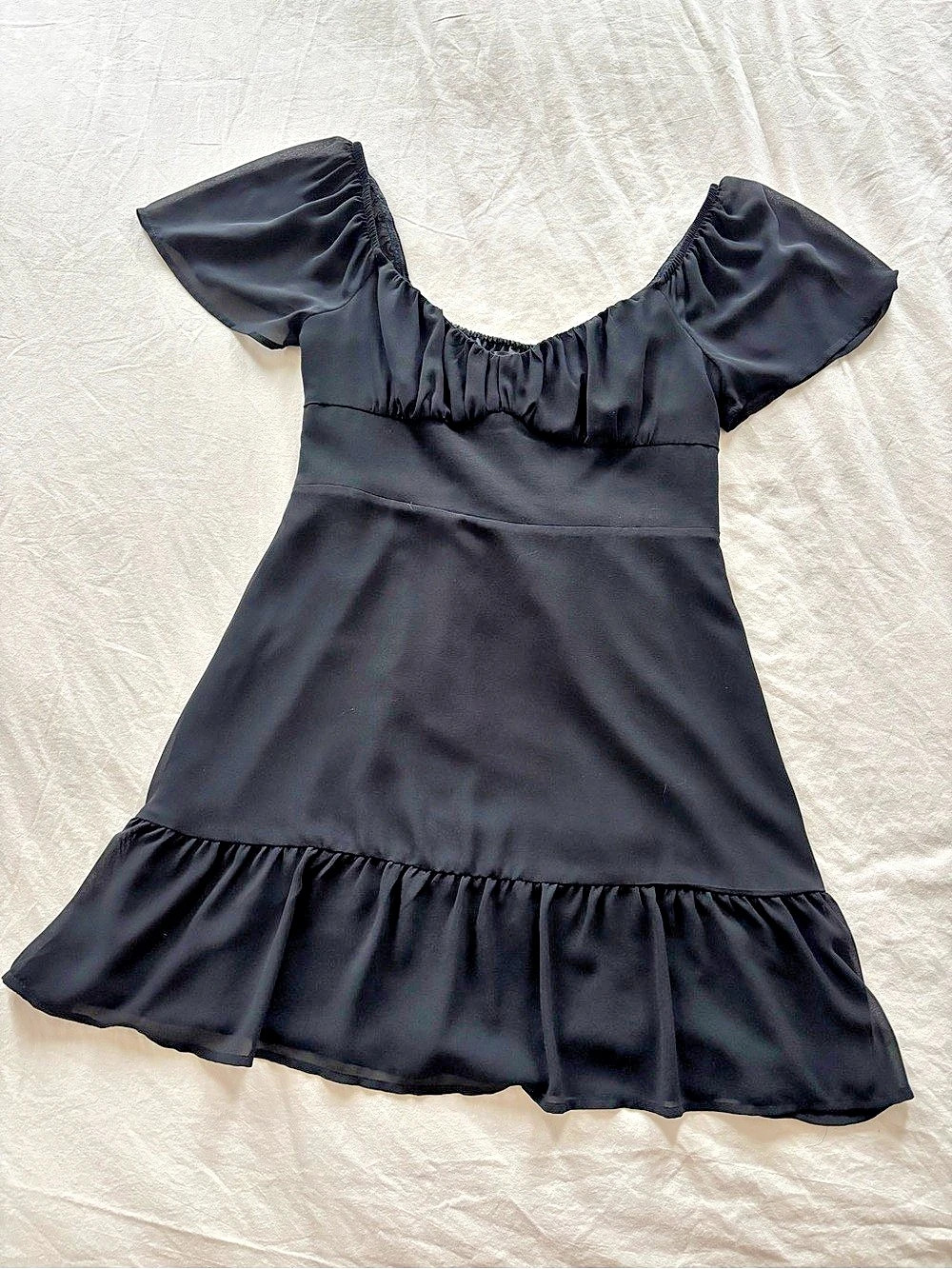 Dynamite Black Mini Dress Size Small Like New